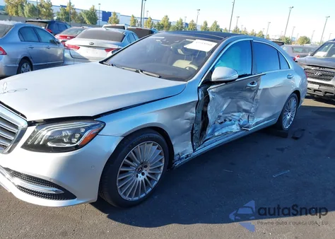 2018 Mercedes-Benz S 560 from USA, damaged, VIN WDDUG8DB5JA380963